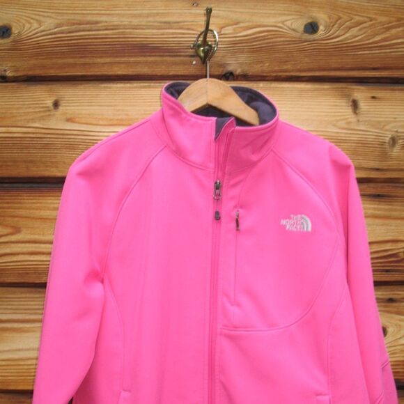 NWOT TNF The North Face Apex Bionic Soft Shell Jacket Pink L - Picture 4 of 11